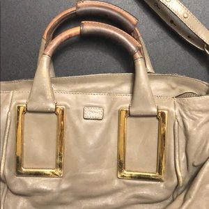 Authentic Gray Chloe purse